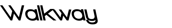 Walkway font preview